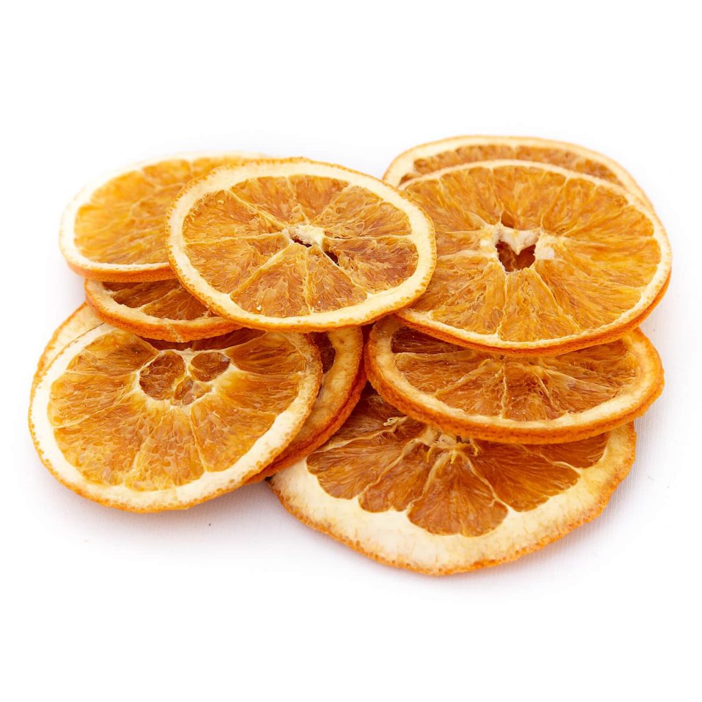 Loose orange slices